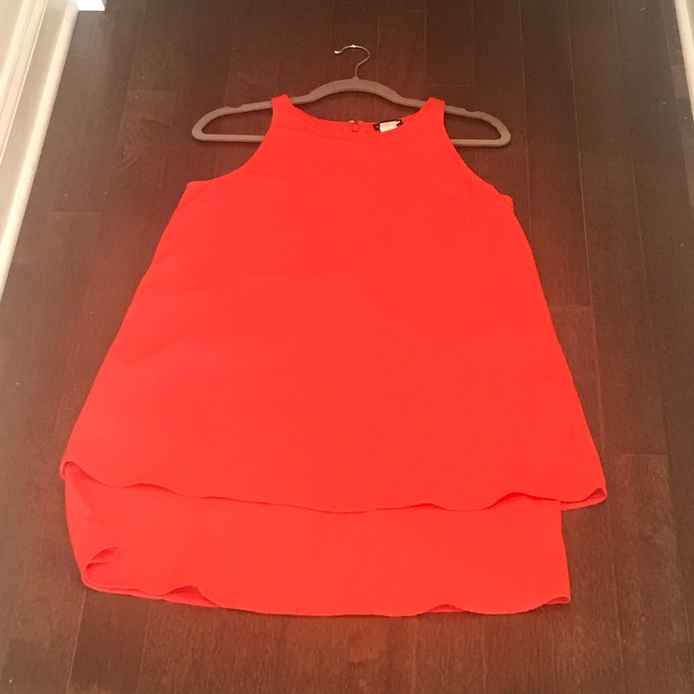 Mercer & Madison Orange Cocktail Dress